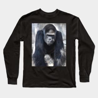 Western Lowland Gorilla Long Sleeve T-Shirt